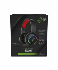 HEADSET GAMING GS301/BLACK/RED MRGS301 MEDIARANGE