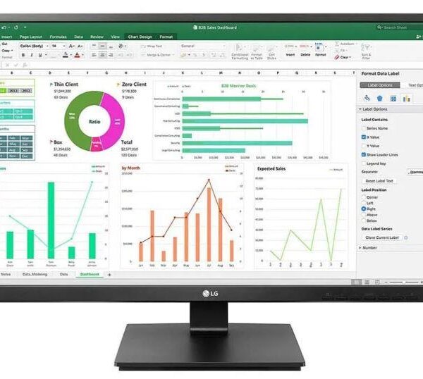 LCD Monitor|LG|27"|4K|Panel IPS|3840x2160|16:9|75Hz|Matte|5 ms|Speakers|Pivot|Height adjustable|Tilt|Colour Black|27BN55UP-B