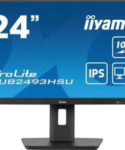 LCD Monitor|IIYAMA|23.8"|Business|Panel IPS|1920x1080|16:9|100Hz|Matte|1 ms|Speakers|Swivel|Pivot|Height adjustable|Tilt|XUB2493HSU-B6