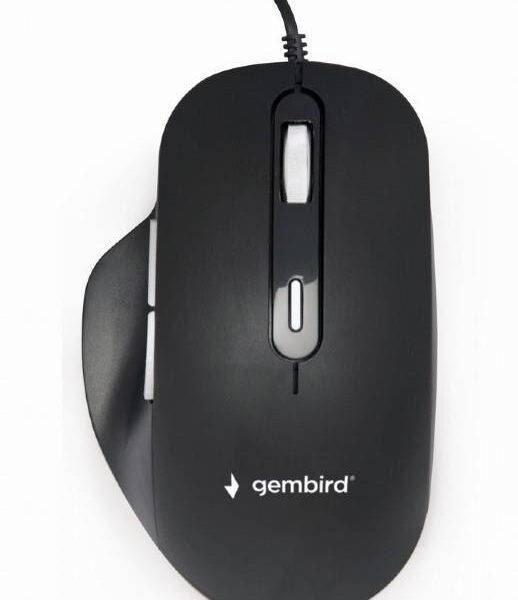 MOUSE USB OPTICAL/BLACK MUS-6B-02 GEMBIRD