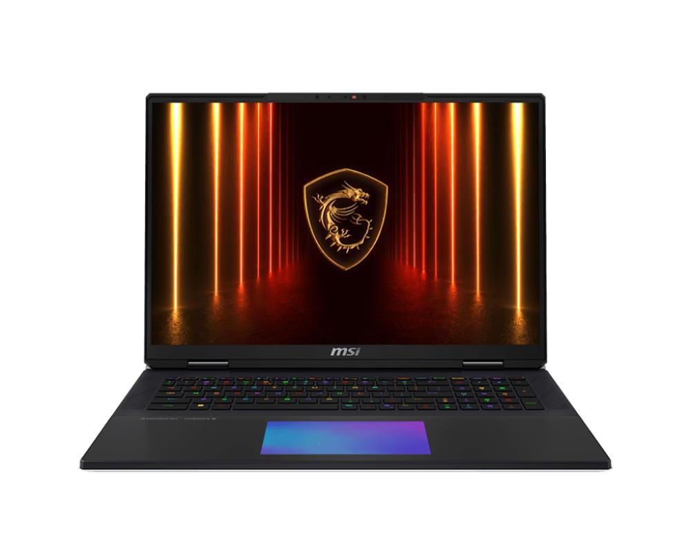Notebook|MSI|Titan 18 HX AI A2XWJG|CPU Core Ultra|U9-285HX|2800 MHz|18"|3840x2400|RAM 64GB|DDR5|6400 MHz|SSD 6TB|NVIDIA GeForce RTX 5090|24GB|ENG|Card Reader SD Express|Windows 11 Pro|Black|3.6 kg|TITAN18HXAIA2XWJG-492NL