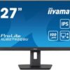 LCD Monitor|IIYAMA|27"|Business|Panel IPS|2560x1440|16:9|100Hz|Matte|0.4 ms|Speakers|Swivel|Pivot|Height adjustable|Tilt|Colour Black|XUB2792QSU-B6