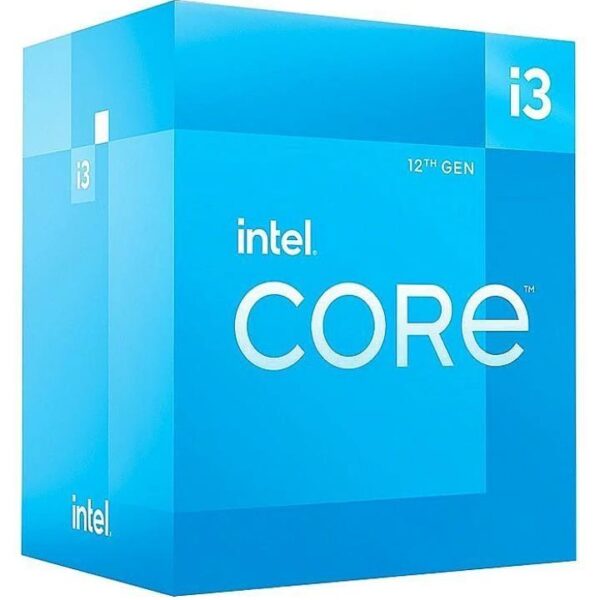 CPU|INTEL|Desktop|Core i3|i3-12100F|Alder Lake|3300 MHz|Cores 4|12MB|Socket LGA1700|58 Watts|BOX|BX8071512100FSRL63