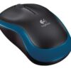 MOUSE USB OPTICAL WRL M185/BLUE 910-002236 LOGITECH
