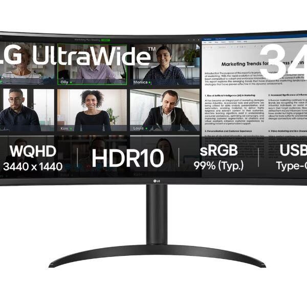 MONITOR LCD 34"/34WR55QK-B LG