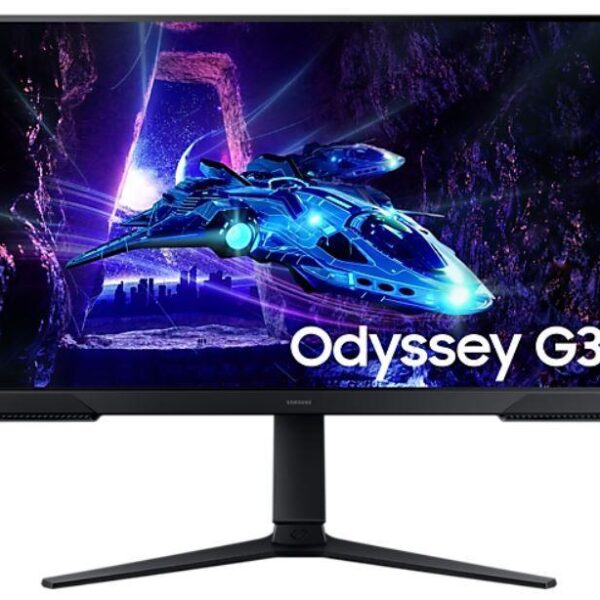 LCD Monitor|SAMSUNG|24"|Gaming|Panel VA|1920x1080|16:9|180Hz|1 ms|Swivel|Pivot|Height adjustable|Tilt|Colour Black|LS24DG302EUXEN