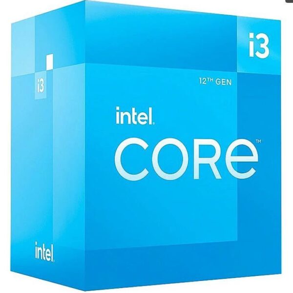 CPU|INTEL|Desktop|Core i3|i3-12100F|Alder Lake|3300 MHz|Cores 4|12MB|Socket LGA1700|58 Watts|BOX|BX8071512100FSRL63